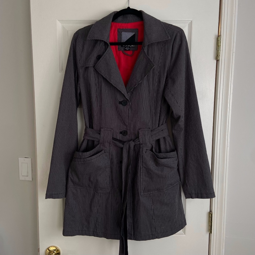 Volcom Trench Coat - L